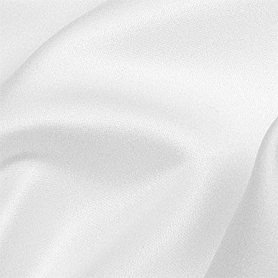 white matte polyester satin