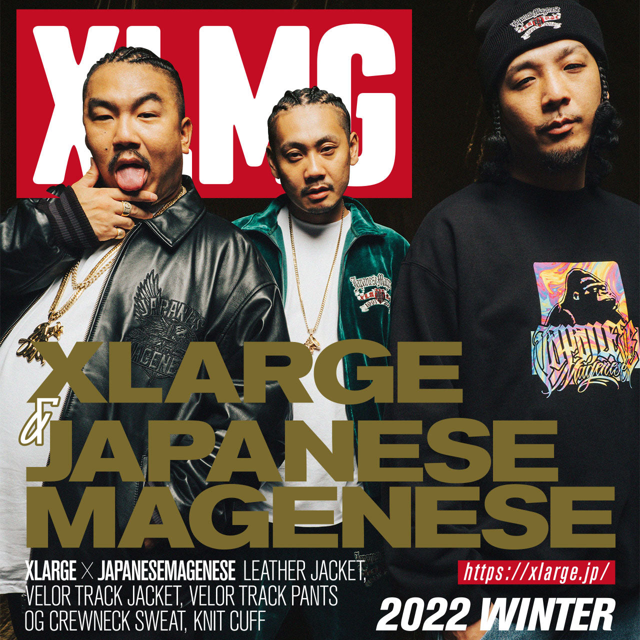 XLARGE×JAPANESE MAGENESE