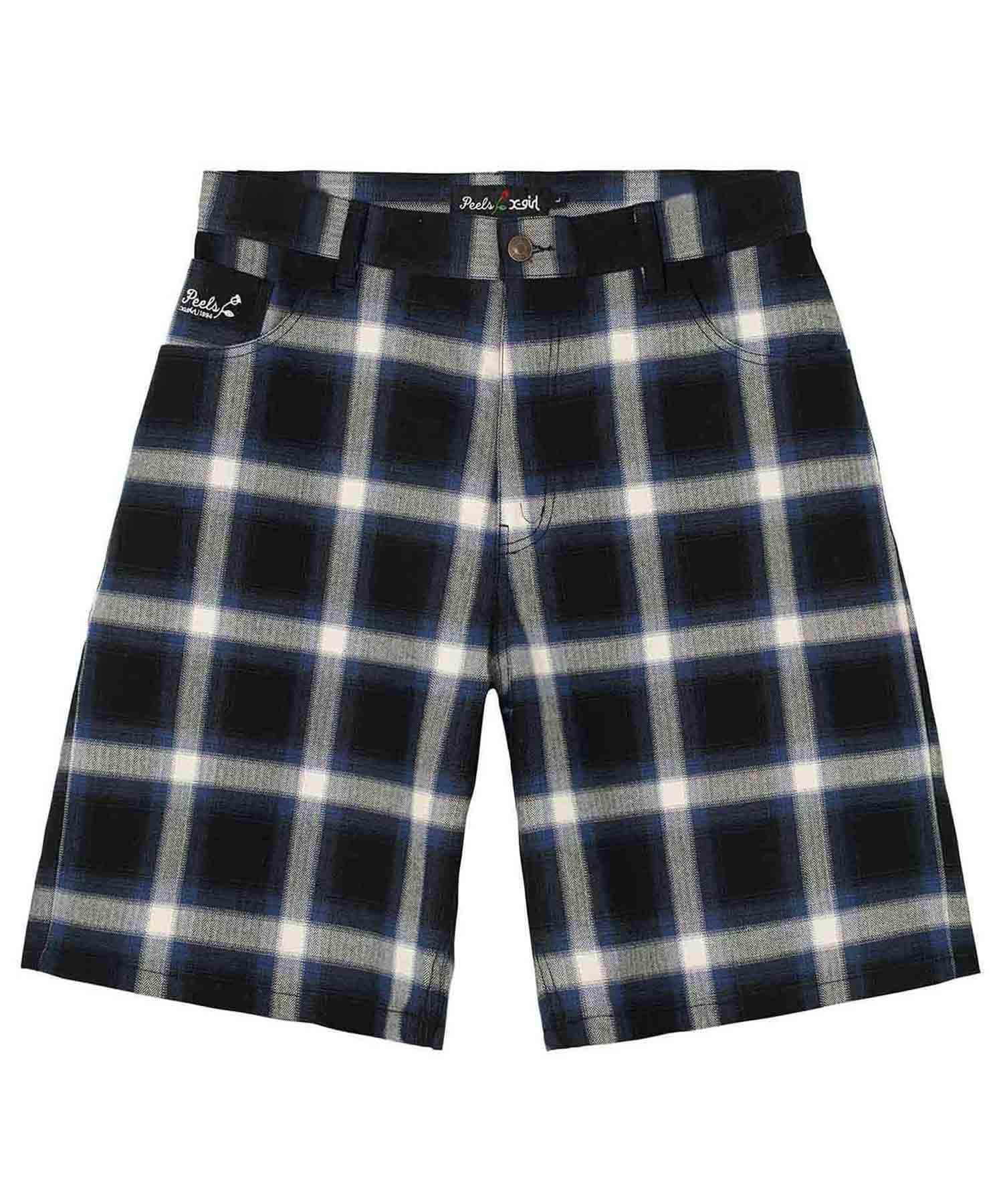 X-girl × Peels PLAID PAINTER PANTS