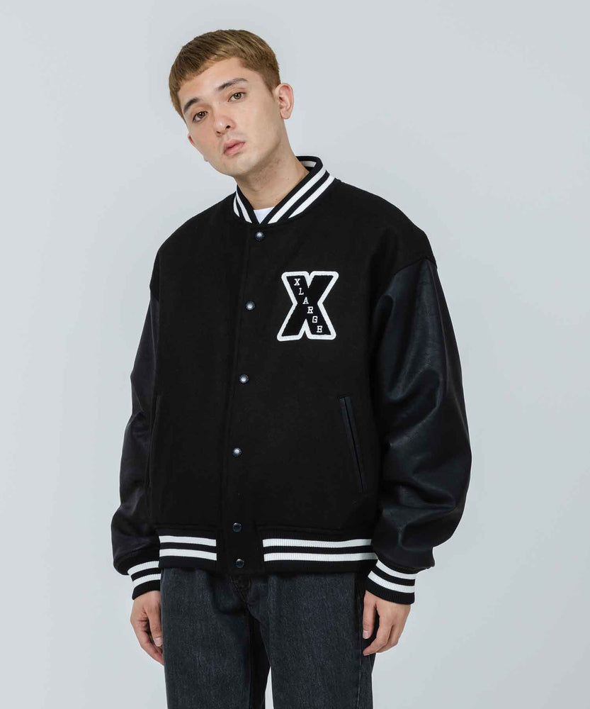 送料無料・名入れ彫刻 NEXUSVII. SPECIAL VARSITY JACKET L