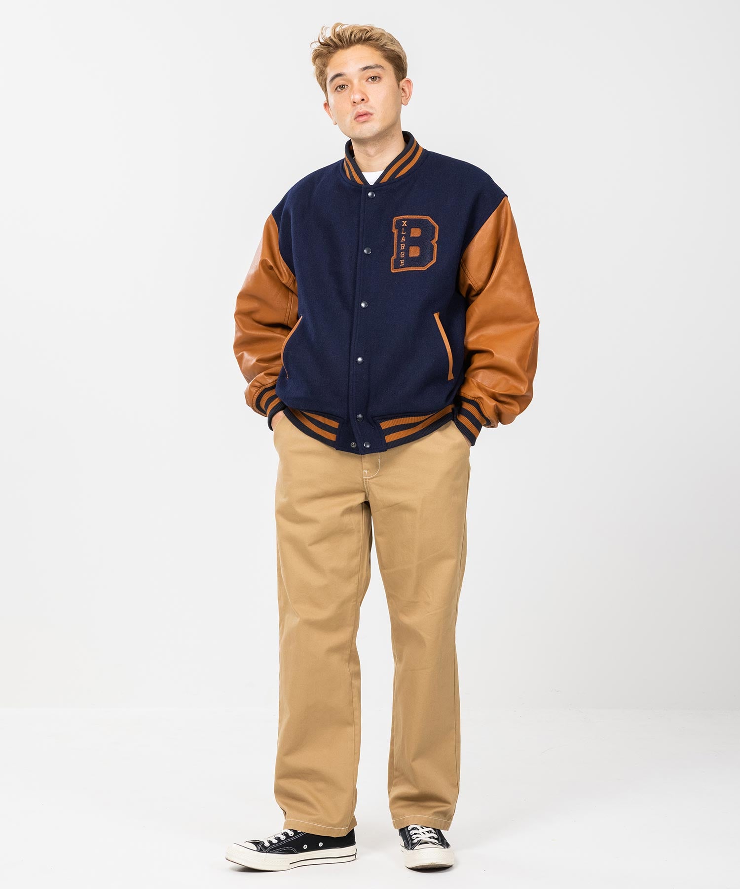 MH738 XLARGE × BALANSA STADIUM JACKET XL-