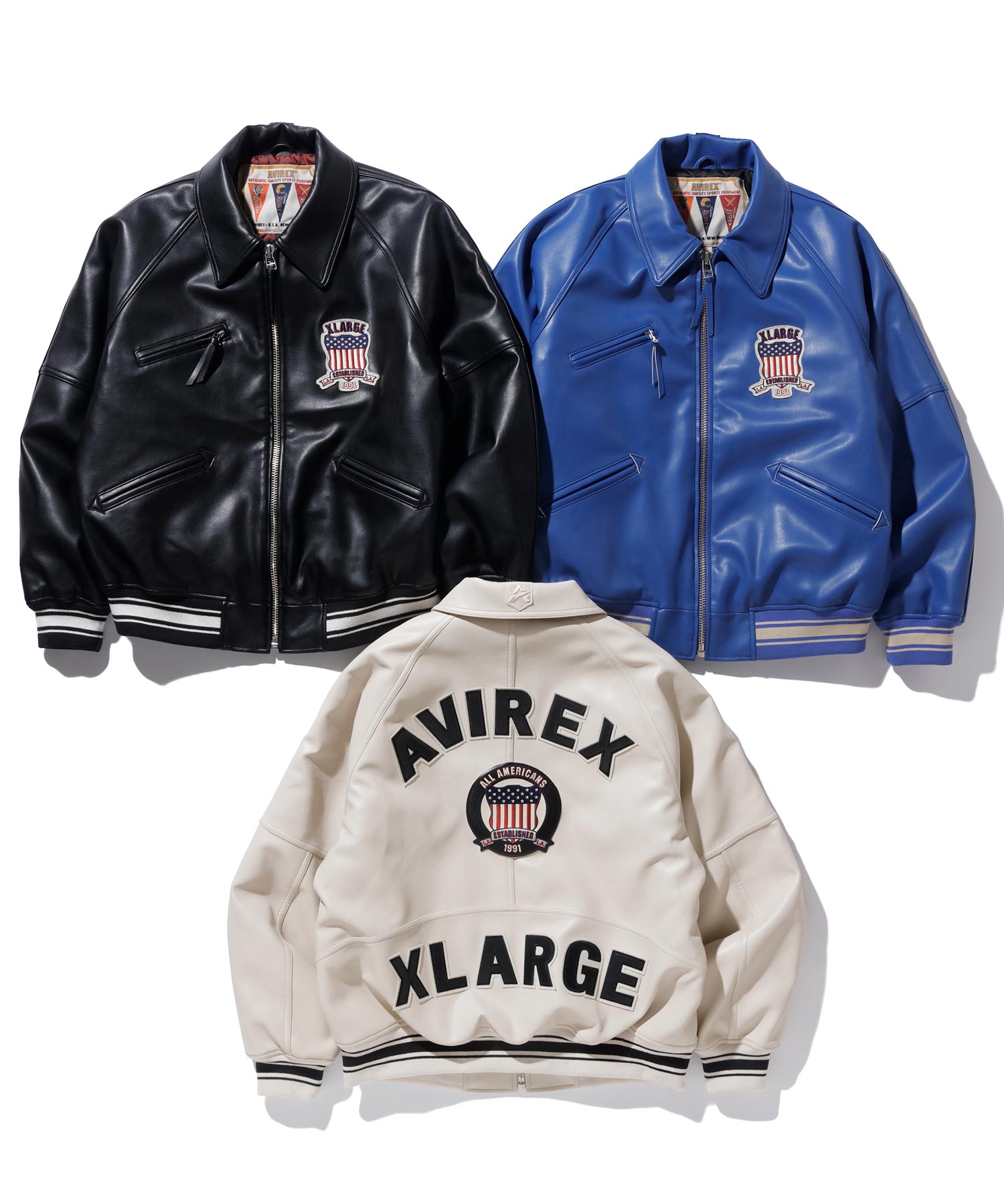 即完売】XLARGE × AVIREX ICON JACKET 759 エクストララージ