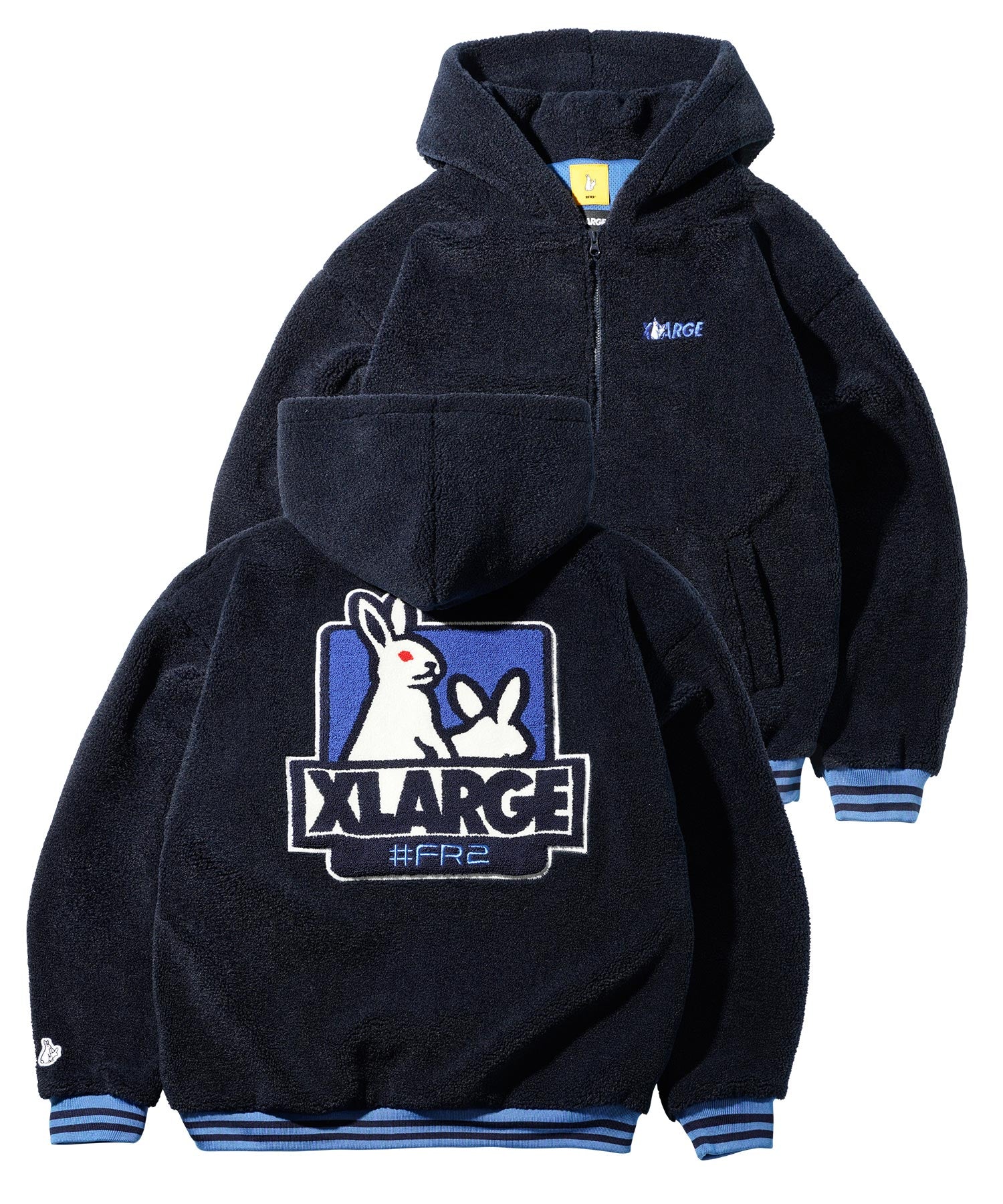 xlarge×Fr2 コラボ　パーカー　フーディ