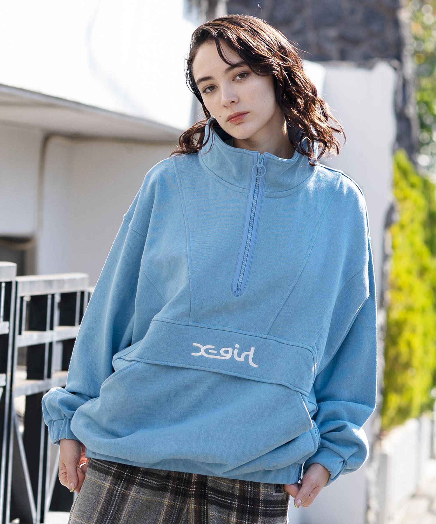 2021公式店舗 X-girl DUCK WORK セットアップ イエロー