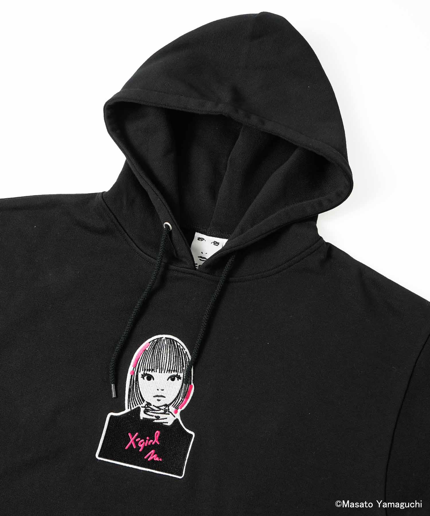 X-girl × MASATO YAMAGUCHI SWEAT HOODIE