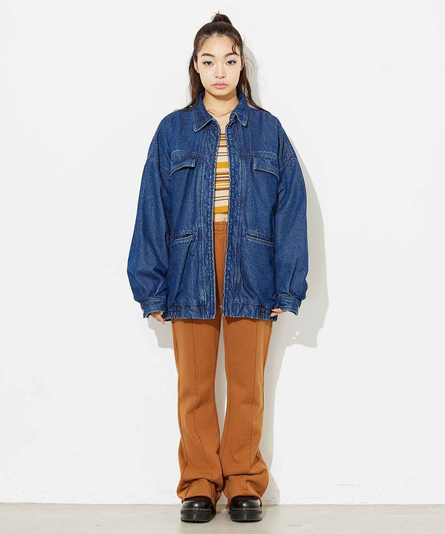 X-girl 【Web限定】DENIM BIG BLOUSON