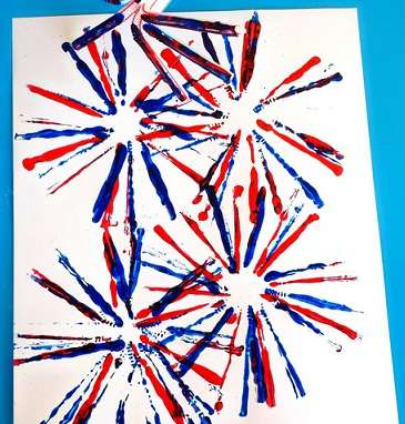 fireworks 4th of july craft for kids