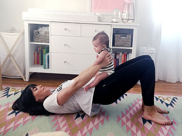 Pilates for Postpartum Wellness - Bridge Baby