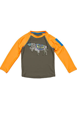 kids rash guard top