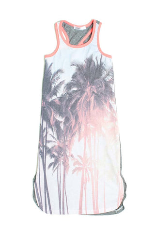 palm tree midi length dress - cool summer styles for kids