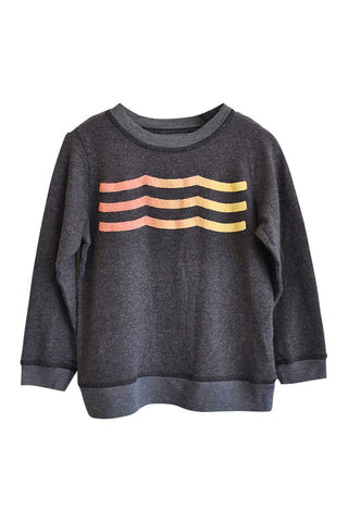 sunset waves pullover - cool summer styles for kids