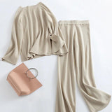 free-shipping-sale-fashion-style-dateoutfit-pinterest-casual-solid-color-knitting-two-piece