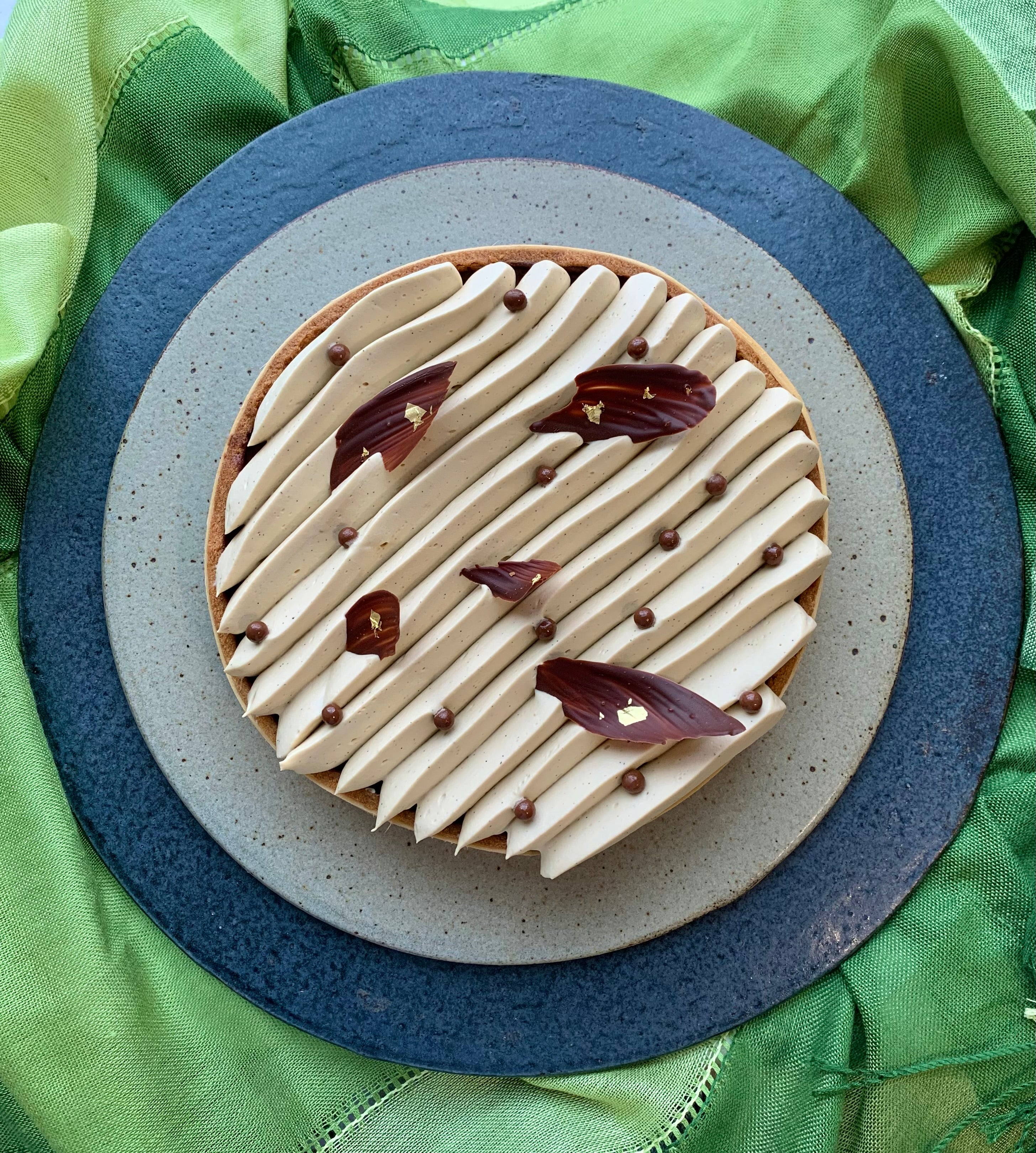 "Irish Coffee" Chocolate Tart