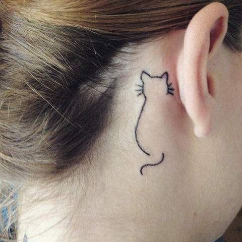 Tatouage de chat  -  Cat Tatoo - Animalerie en ligne