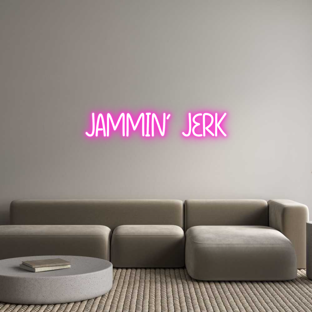 Custom Neon: JAMMIN' JERK - Neon Filter product image