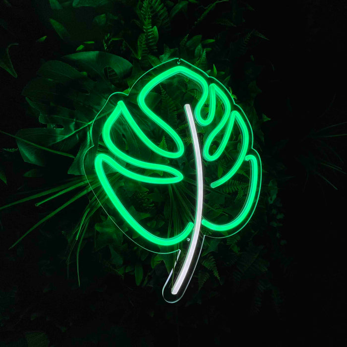 Tropical Leaf Neon Sign 5954