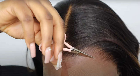 How to Install a Wig - START TO FINISH Frontal Wig Install