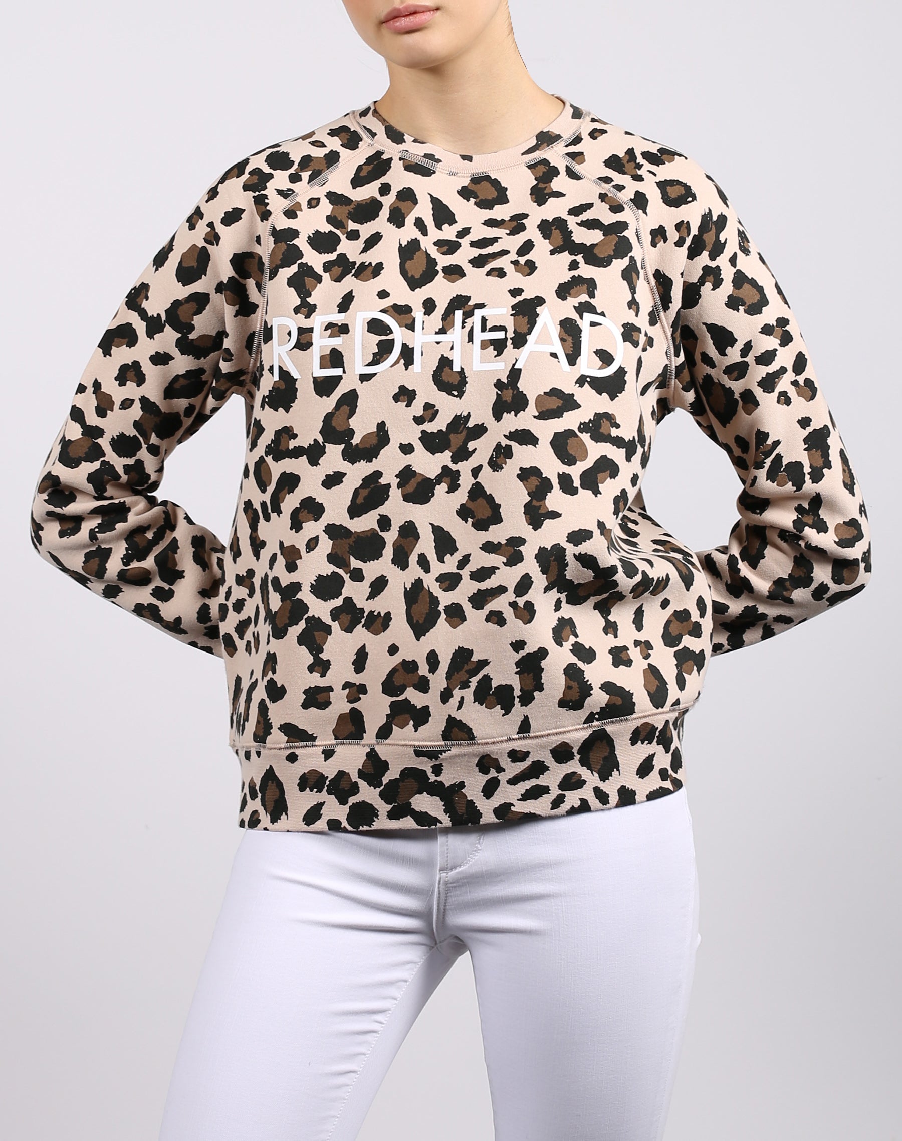 sweatshirt leopard