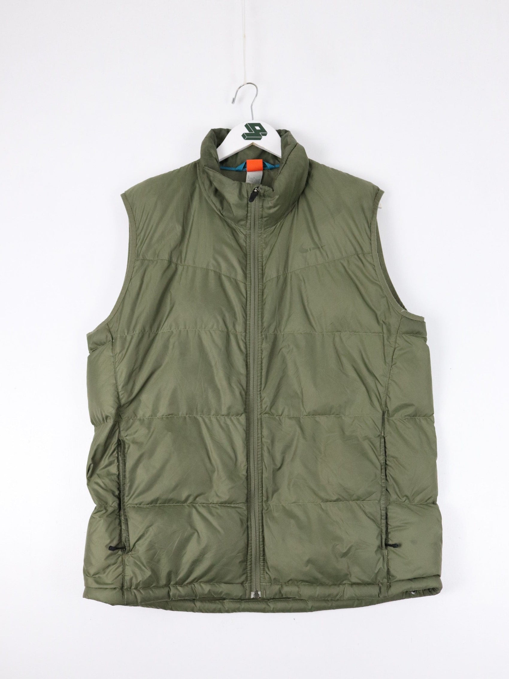 GKSII Vest Mens XL Brown Orange Fleece Reversible Jacket Outdoors – Proper  Vintage