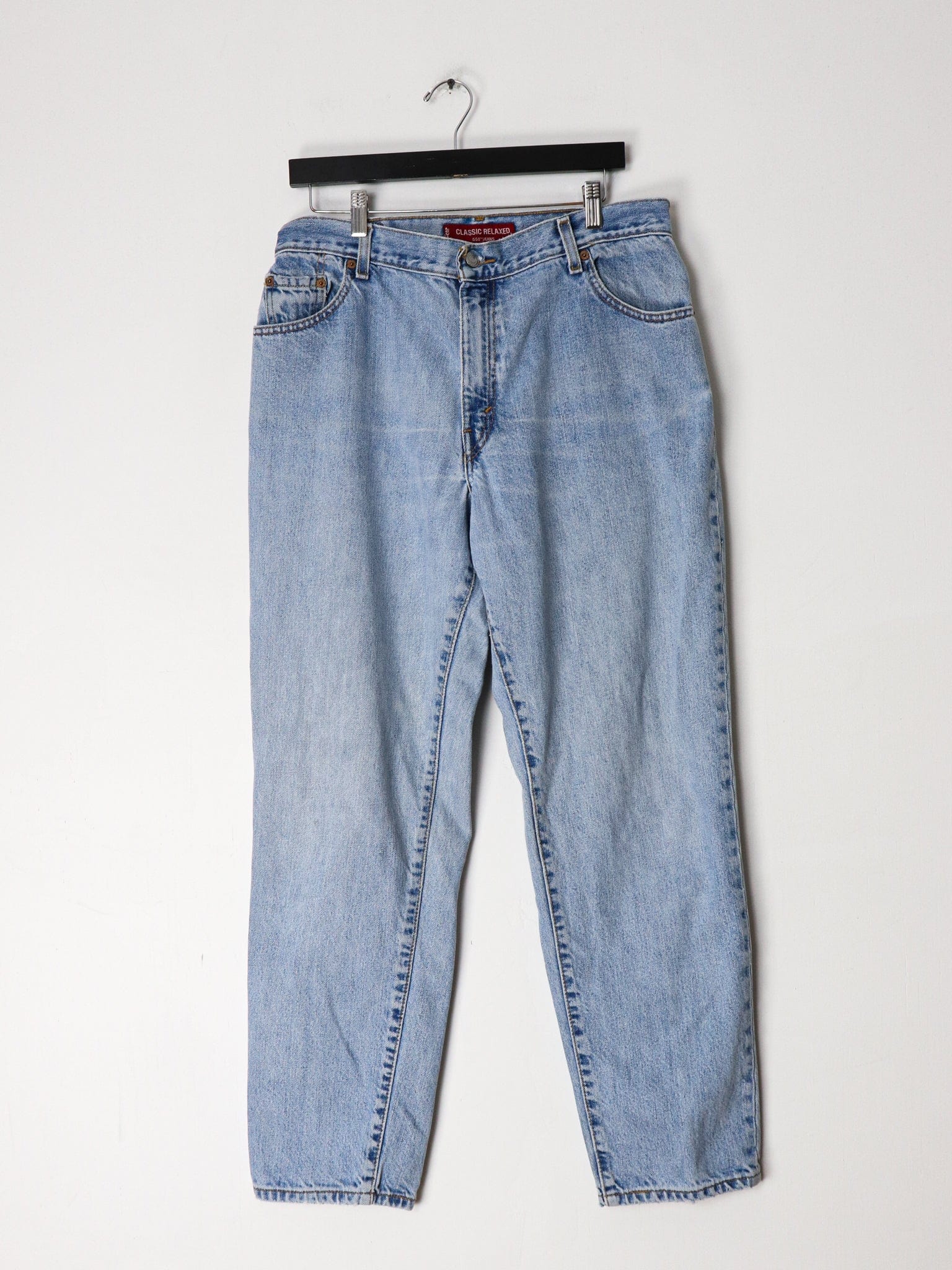 Levi's 550 Relaxed Tapered Leg Denim Jeans Women's Size 16