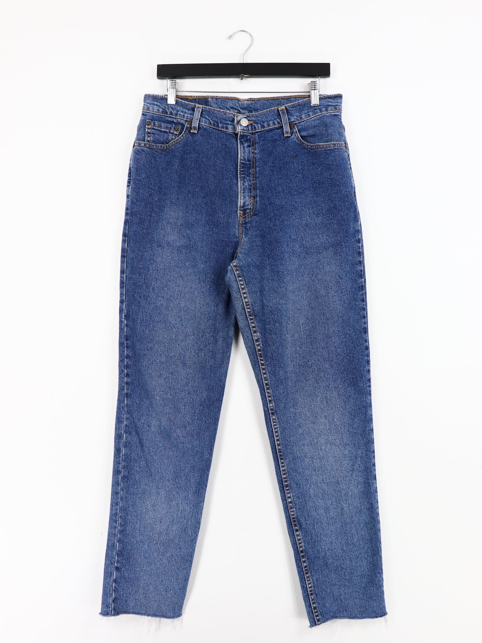 Vintage Levi's 512 Slim Tapered Fit Denim Jeans Women's Size 14M(34 x