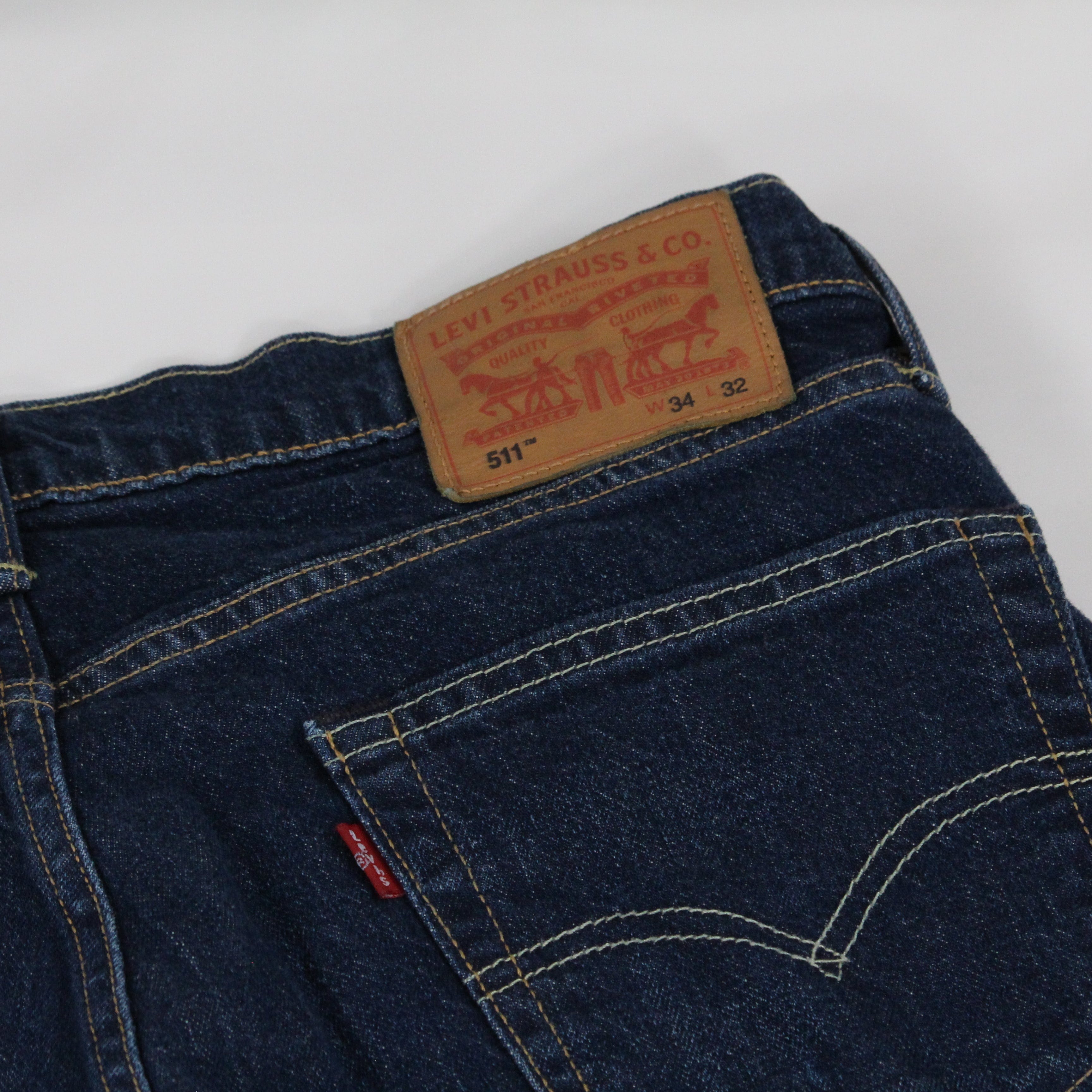Levis 511 Slim Fit Denim Jeans Size 34 x 32 | Proper Vintage