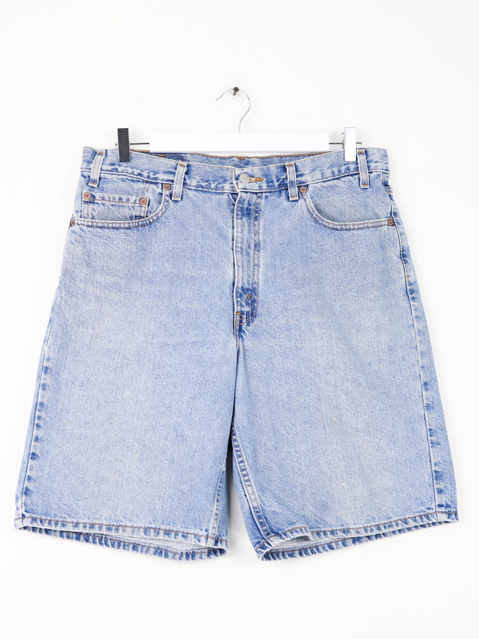 Vintage Levi's 550 Relaxed Fit Denim Shorts Size 36