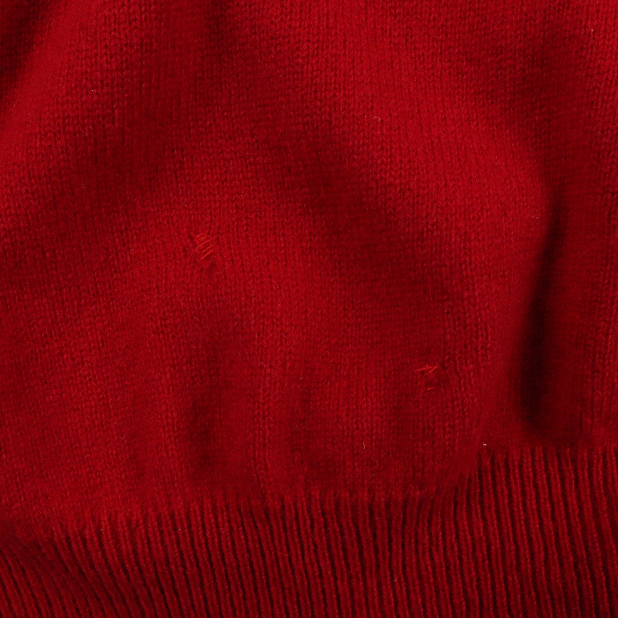 Vintage Polo Ralph Lauren Lambs Wool Long Sleeve Polo Knit Sweater
