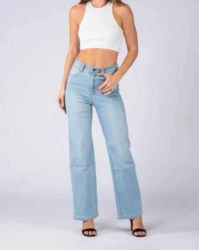 High Waist Denim Wide Leg Jeans Women For Women Fashionable Streetwear With  Straight Legs And Broken Code Clearance AtXJJ4625 From Annaliese, $19.37