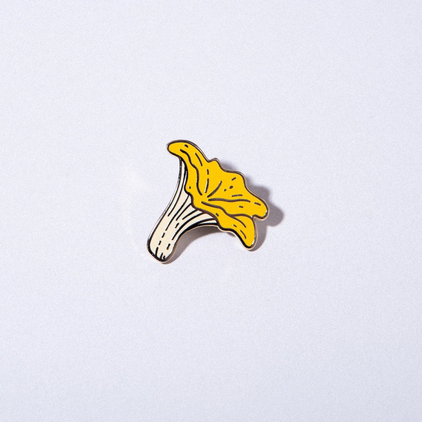 Chanterelle Enamel Pin