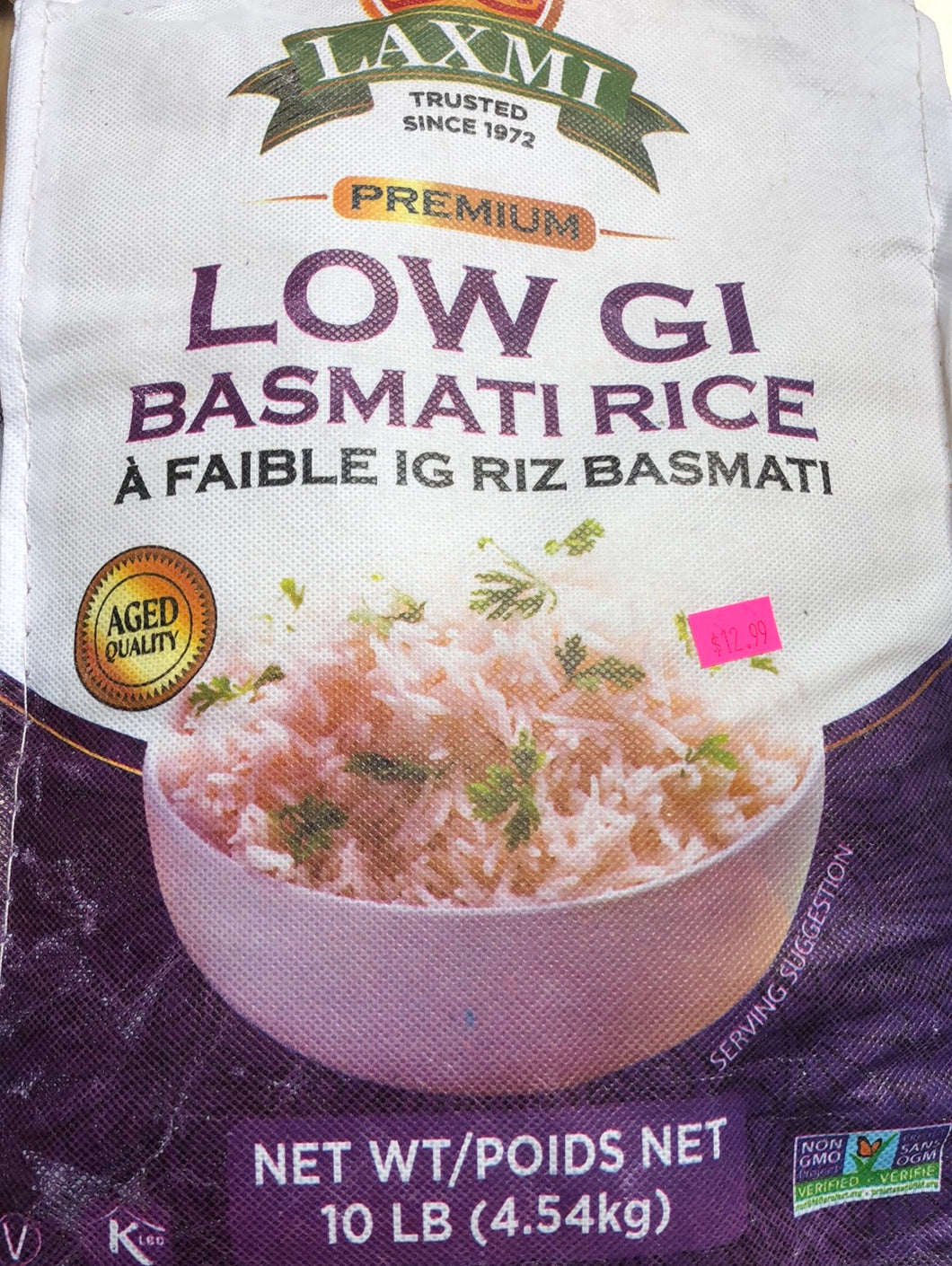 LAXMI Low Gi Basmati Rice 10 Lb