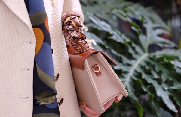 Cute Leather Brown Womens Handbag Crossbody Bag Purse Shoulder Bag for Women
