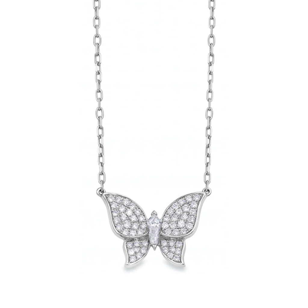 0.64ctw Butterfly Necklace – Gunderson's Jewelers