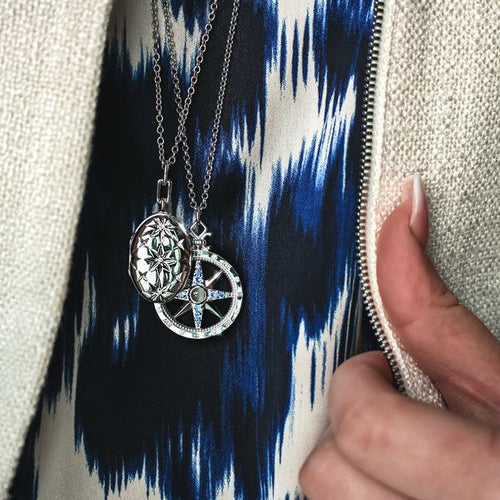 How To Wear Sterling Silver Necklaces by Monica Rich Kosann