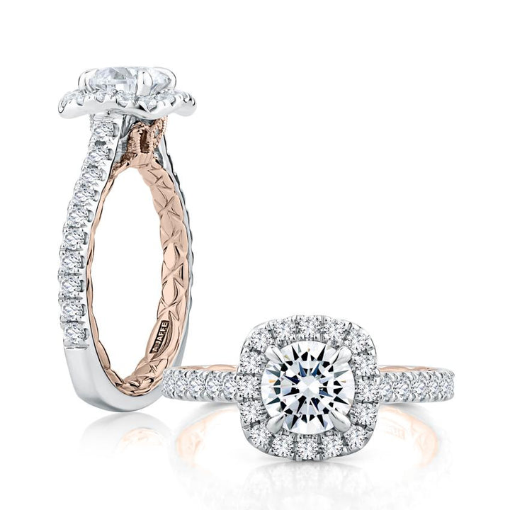 Cushion Cut Halo Diamond Engagement Ring – Gunderson's Jewelers