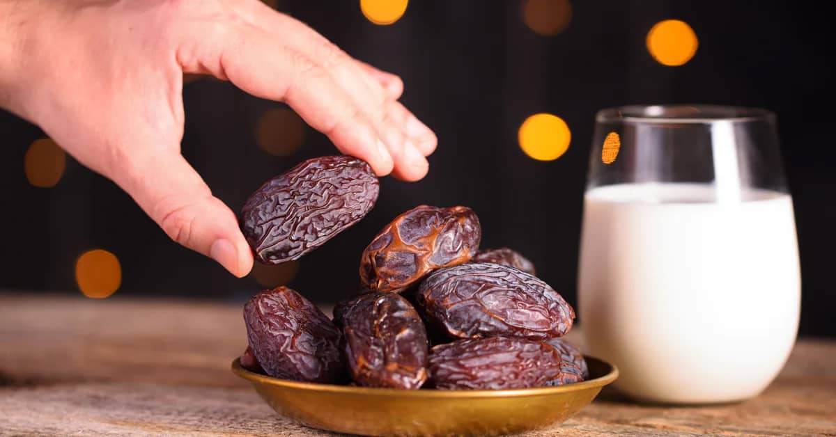 milk with dates benefits