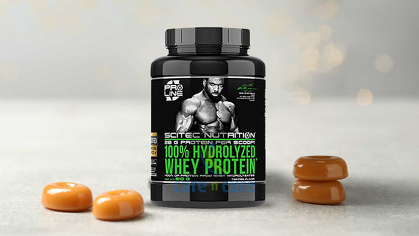 Scitec Nutrition  Whey Protein Toffee Flavored