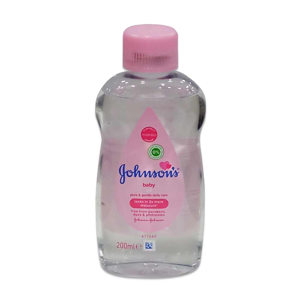 JOHNSONS Baby oil, 200 ml