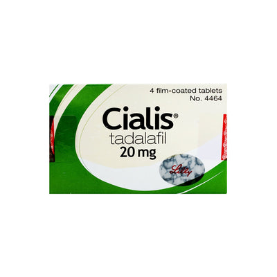 Cialis 20mg Tablets 4S (Original Prescription Is Mandatory Upon