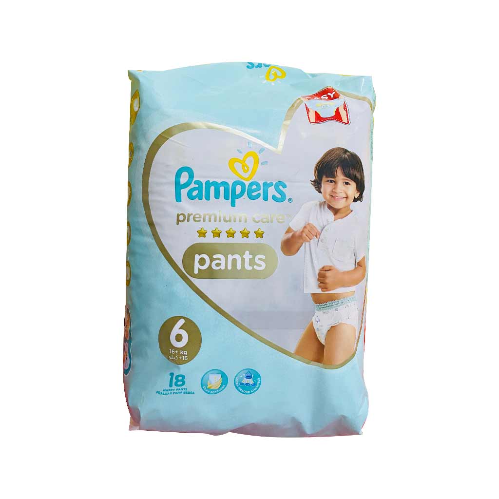 Pampers Premium Care Pants, Size 6, 16+KG, 36 Diapers @ Best Price Online