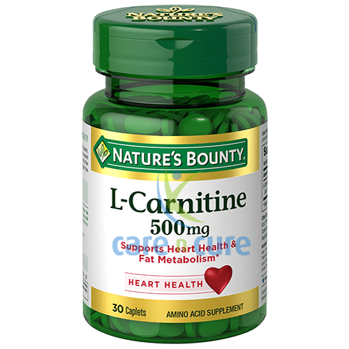 Sprede Dyrke motion Pine Buy Nature's Bounty L- Carnitine 500mg Tablets 30's Online at Best prices  in Qatar | CarenCure pharmacy