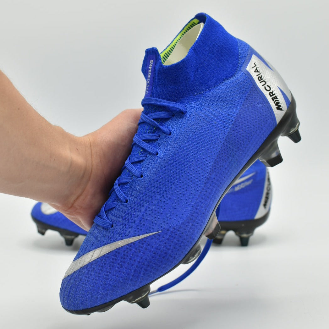 nike mercurial superfly 360 blue