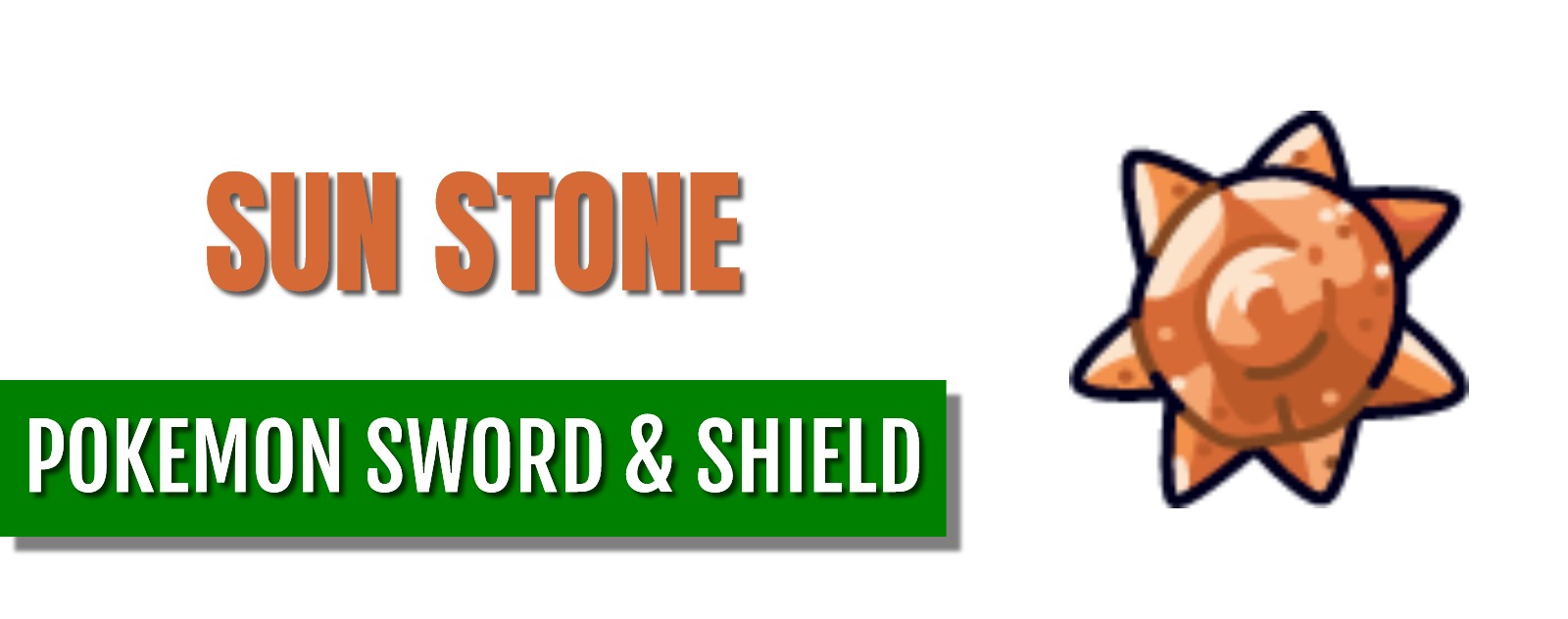 Sun stone pokemon sword and shield