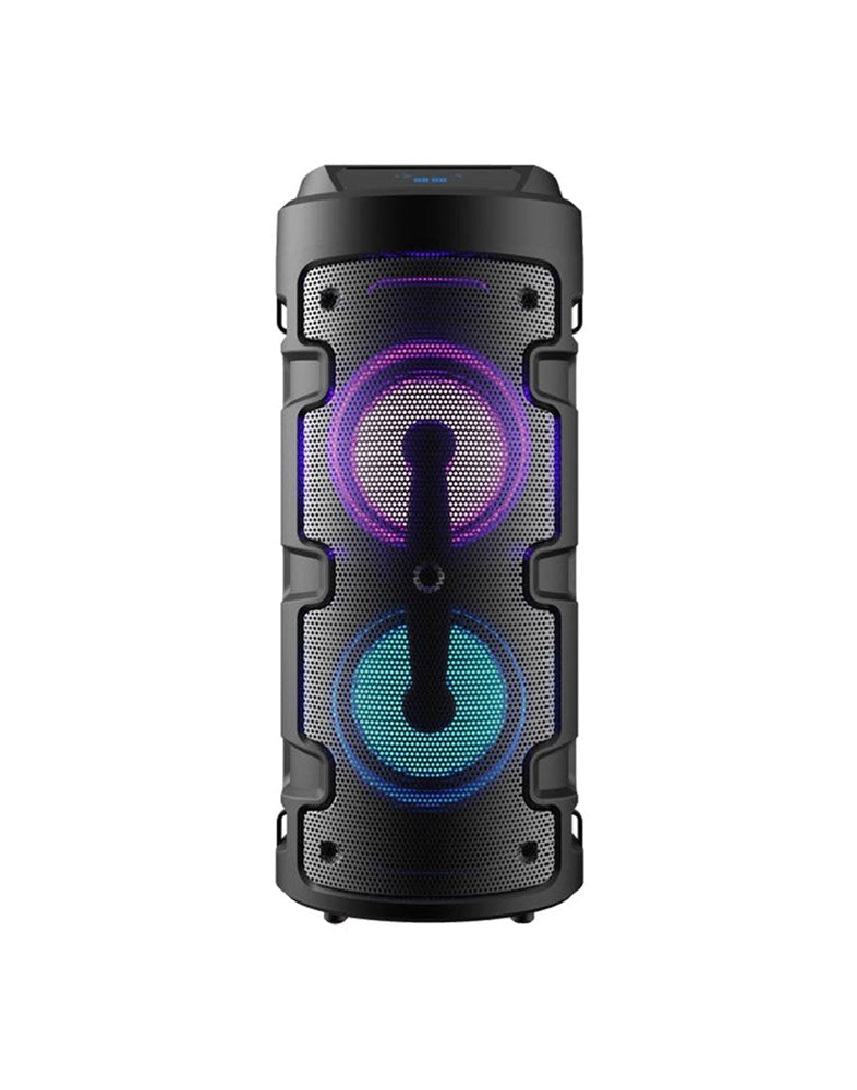 idance typhoon 101 portable bluetooth party speaker with mic