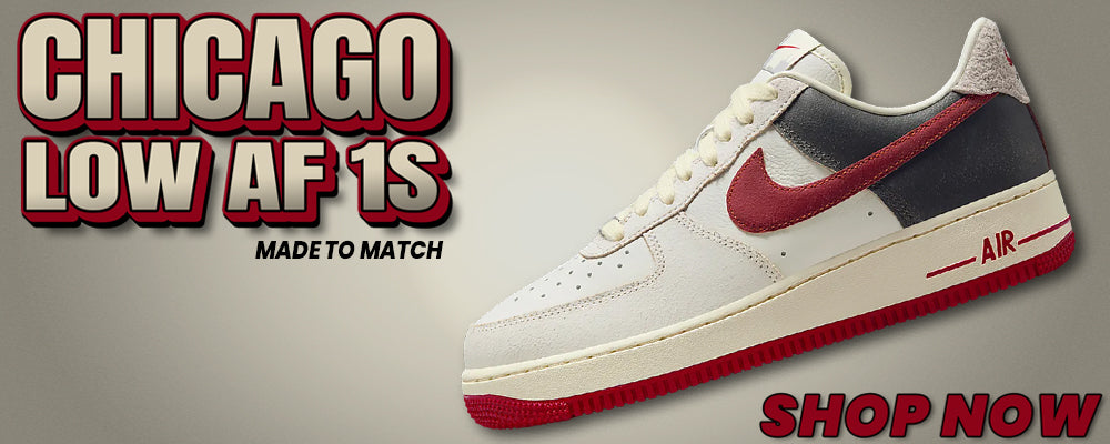 Chicago Low AF 1s Clothing to match Sneakers | Clothing to match Chicago Low AF 1s Shoes