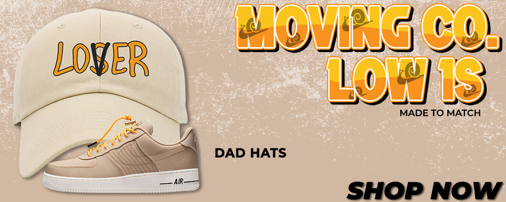 Sanddrift Moving Low AF 1s Dad Hats to match Sneakers | Hats to match Sanddrift Moving Low AF 1s Shoes