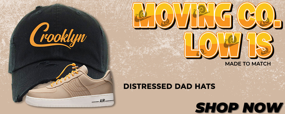 Sanddrift Moving Low AF 1s Distressed Dad Hats to match Sneakers | Hats to match Sanddrift Moving Low AF 1s Shoes