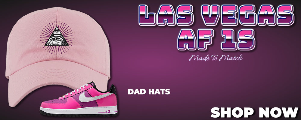 Las Vegas AF1s Dad Hats to match Sneakers | Hats to match Las Vegas AF1s Shoes