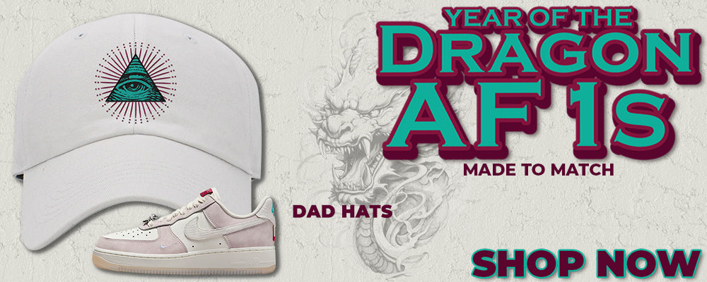 Year of the Dragon AF1s Dad Hats to match Sneakers | Hats to match Year of the Dragon AF1s Shoes
