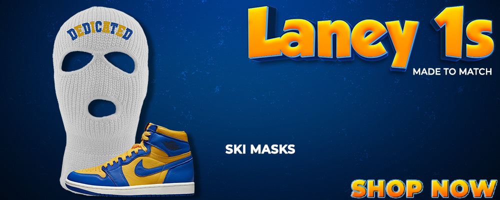 Laney 1s Ski Masks to match Sneakers | Winter Masks to match Laney 1s Shoes